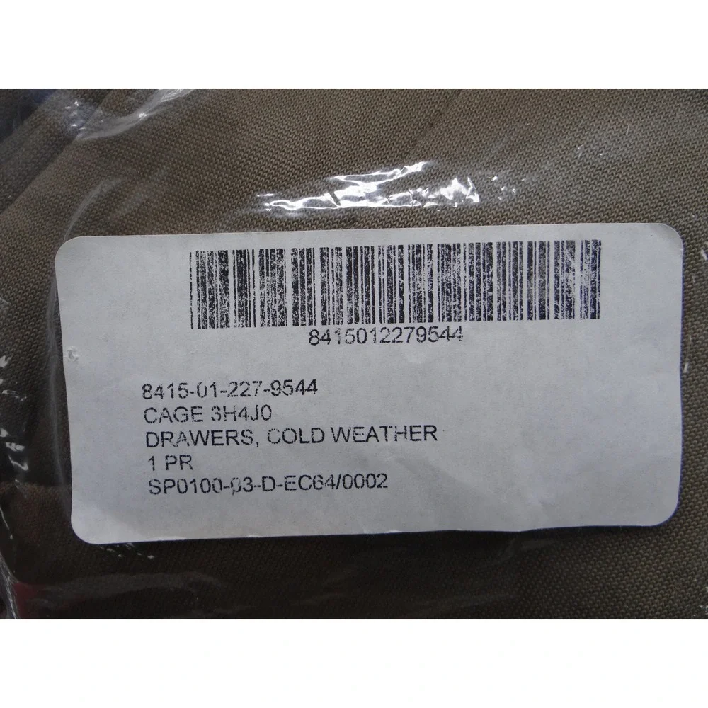 Genuine US Military Cold Weather‎ Drawers Polypropylene Medium Thermal Underwear